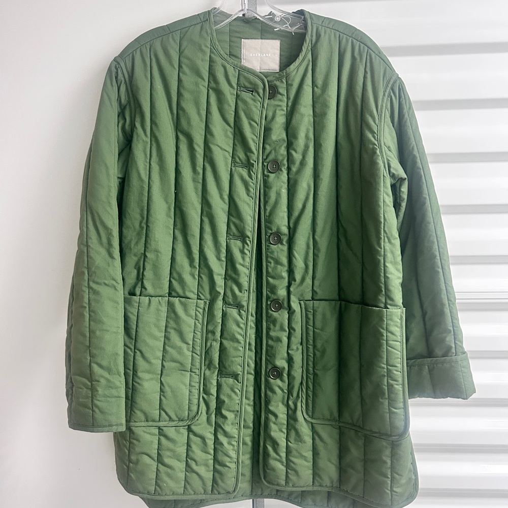 Everlane Olive Utility Jacket